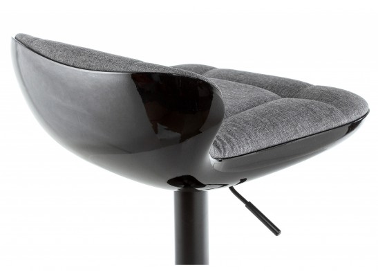 Барный стул Domus черный / серый в Каменске-Уральском