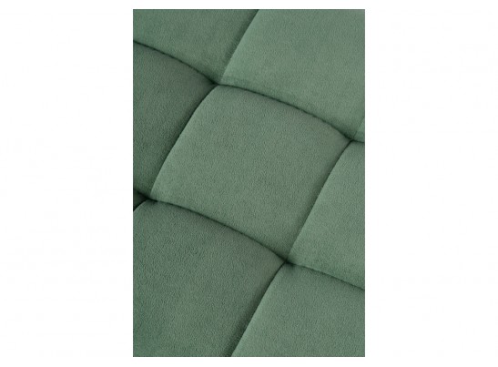 Барный стул Лофт микровелюр катания изумруд / черный матовый в Каменске-Уральском