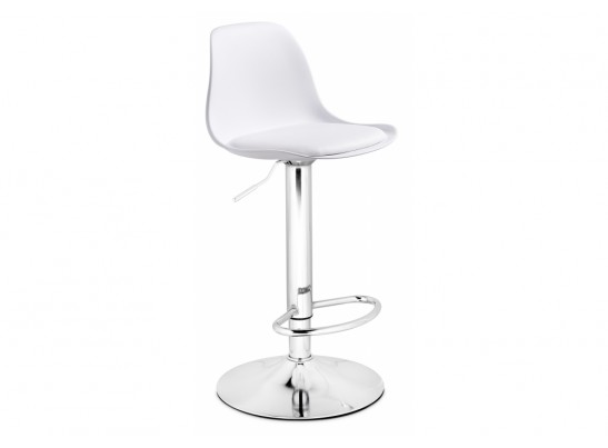 Барный стул Soft white / chrome в Каменске-Уральском
