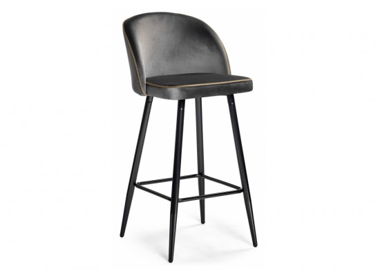 Барный стул Zefir dark grey в Каменске-Уральском