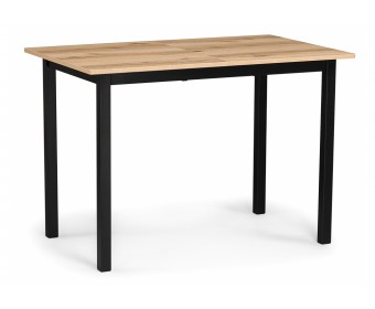 Деревянный стол Аркон 110(130)х68х75 делано / черный