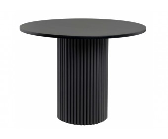 Деревянный стол Барел 89 черный / черный