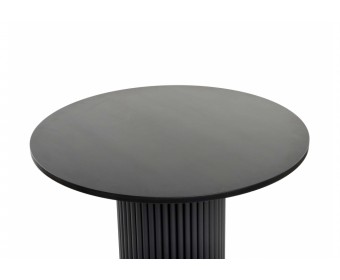 Деревянный стол Барел 89 черный / черный