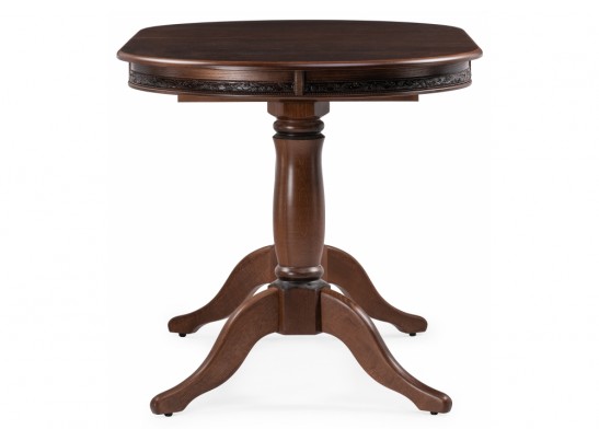 Деревянный стол Джил 140(180)х80х78 орех / коричневая патина в Каменске-Уральском