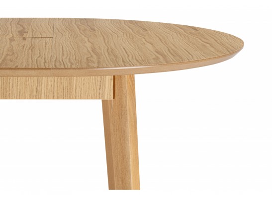 Деревянный стол Форли 100(130)x100 светлое дерево в Каменске-Уральском