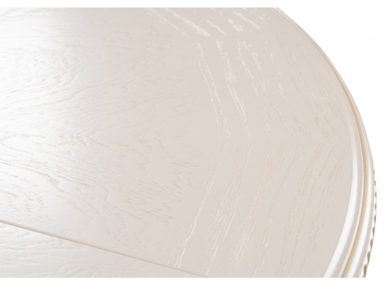 Деревянный стол Нозеан круглый бежевый / золото в Каменске-Уральском