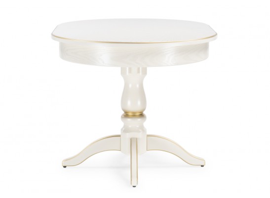 Деревянный стол Сайрус слоновая кость / золото в Каменске-Уральском