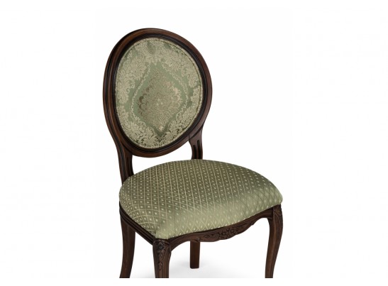 Деревянный стул Инои ткань soprano nefrit / ромб / миланский орех старение в Каменске-Уральском