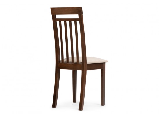 Деревянный стул Лорнис сливочный раф / темный орех в Каменске-Уральском