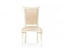 Деревянный стул Mariano линур блекл комби / слоновая кость