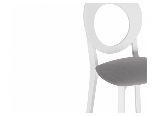 Деревянный стул Марти ткань brendy-22 / белый в Каменске-Уральском