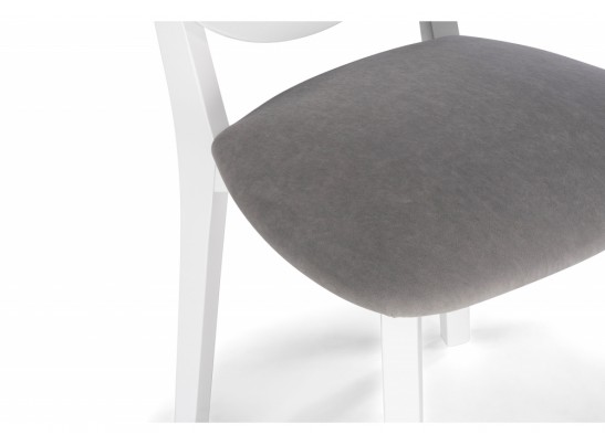 Деревянный стул Марти ткань brendy-22 / белый в Каменске-Уральском