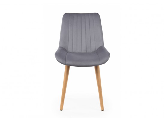 Деревянный стул Седа 360 темно-серый (zd 995) / светлое дерево в Каменске-Уральском