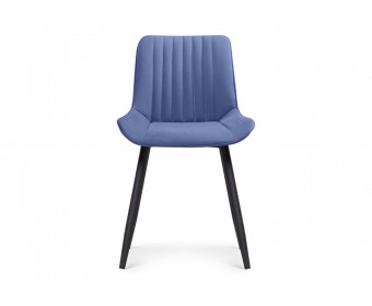 Комплект стульев Вейв 4 шт синий / черный