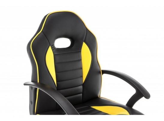Компьютерное кресло Danger черное / желтое в Каменске-Уральском