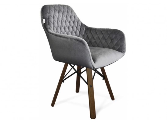 Кресло SHT-ST38/S70 угольно-серый / темный орех / черный в Каменске-Уральском