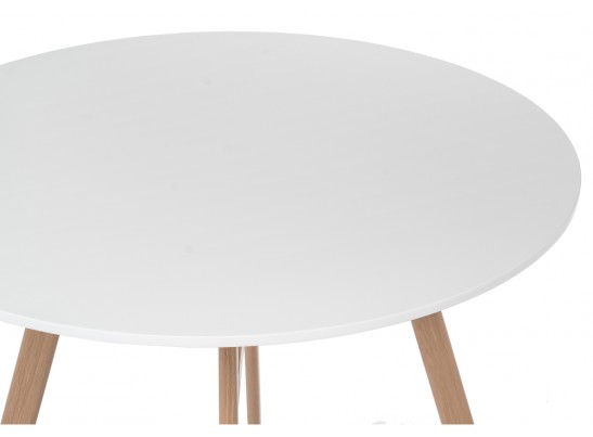 Обеденная группа Номиа 80 white / wood в Каменске-Уральском