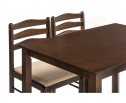 Обеденная группа Starter (стол и 4 стула) oak / beige в Каменске-Уральском