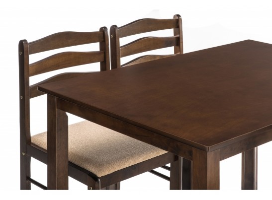 Обеденная группа Starter (стол и 4 стула) oak / beige в Каменске-Уральском