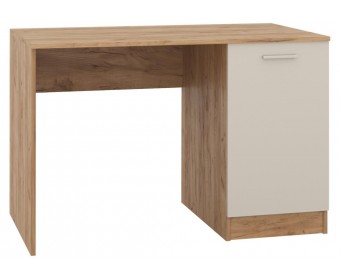 Письменный стол Бишоп 4 дуб крафт золотой / кашемир