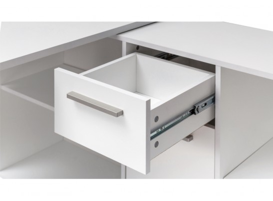 Письменный стол Лайт 03.245F белый гладкий 101 в Каменске-Уральском