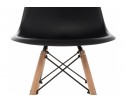 Пластиковый стул Eames PC-015 черный в Каменске-Уральском