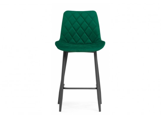 Полубарный стул Баодин велюр зеленый / черный в Каменске-Уральском