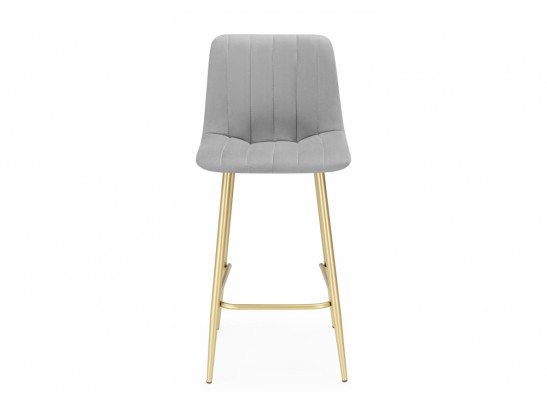 Полубарный стул Дани Мини светло-серый (zd 960) / золотой в Каменске-Уральском
