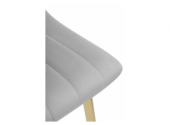 Полубарный стул Дани Мини светло-серый (zd 960) / золотой в Каменске-Уральском