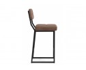 Полубарный стул Ларс selfie cocoa / черный в Каменске-Уральском