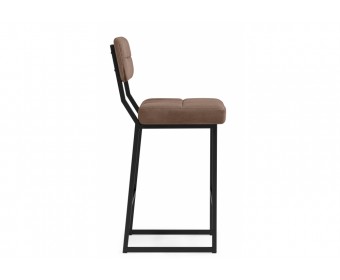 Полубарный стул Ларс selfie cocoa / черный