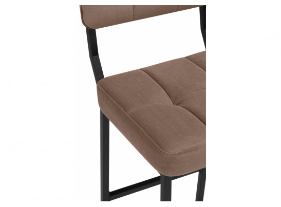 Полубарный стул Ларс selfie cocoa / черный в Каменске-Уральском