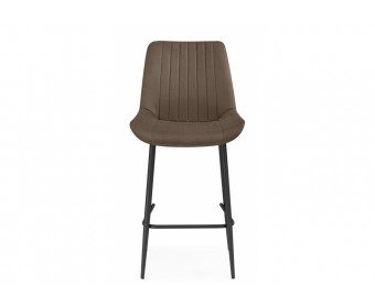 Полубарный стул Седа коричневый (zd 233) / черный