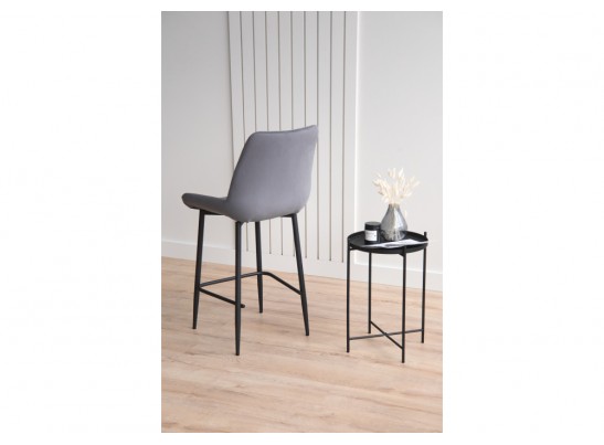 Полубарный стул Седа темно-серый (zd 995) / черный в Каменске-Уральском