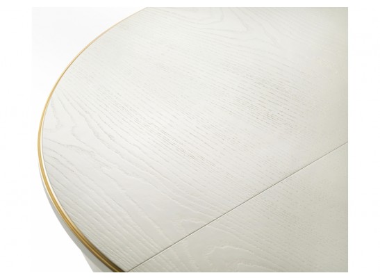 Стол Дорсет молочный / золото в Каменске-Уральском