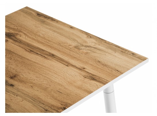 Стол Энлэй дуб вотан / белый в Каменске-Уральском