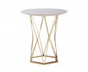 Стол Melan 60х70 white / gold в Каменске-Уральском