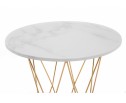 Стол Melan 60х70 white / gold в Каменске-Уральском