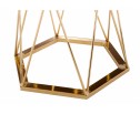 Стол Melan 60х70 white / gold в Каменске-Уральском