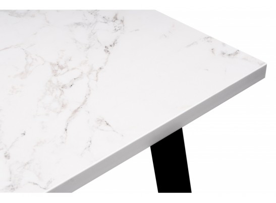 Стол Тринити Лофт 120 25 мм сабия / черный матовый в Каменске-Уральском