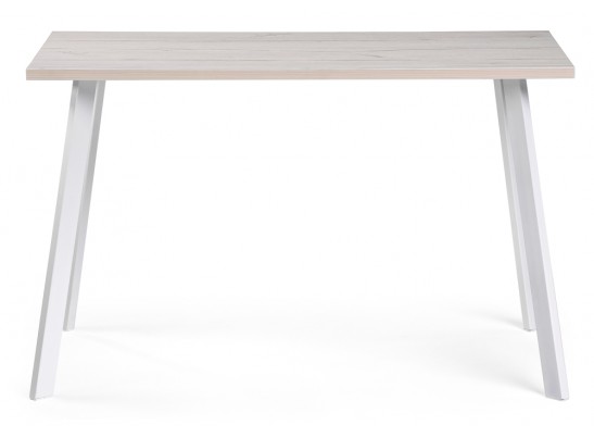 Стол Тринити Лофт 120х60х75 25 мм юта / матовый белый в Каменске-Уральском