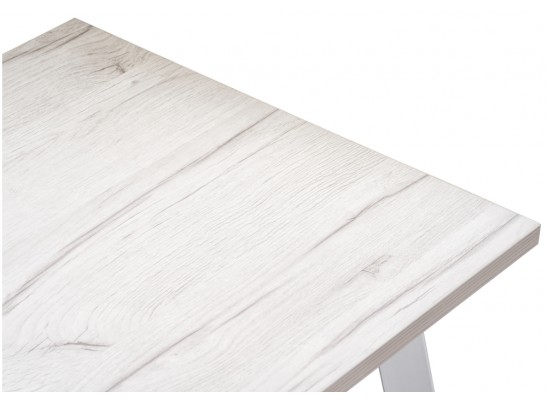 Стол Тринити Лофт 120х60х75 25 мм юта / матовый белый в Каменске-Уральском