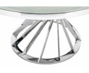 Стол Twist 130х74 steel / white в Каменске-Уральском