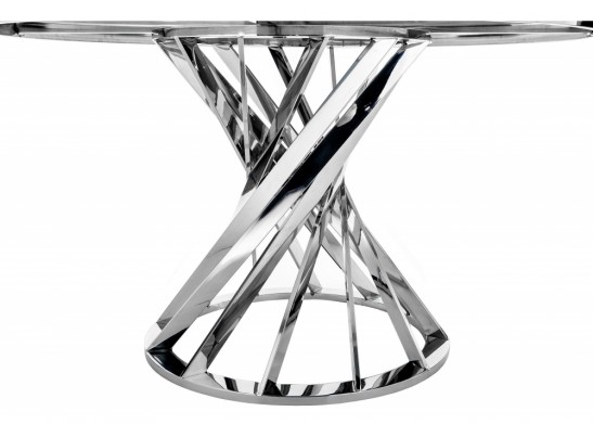 Стол Twist steel / white в Каменске-Уральском