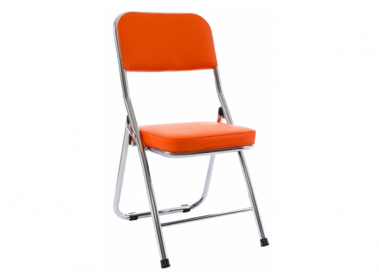 Стул Chair раскладной оранжевый в Каменске-Уральском