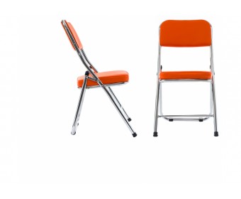 Стул Chair раскладной оранжевый