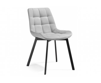 Стул МР Стронг светло-серый (hl 63) / 1П черный каркас