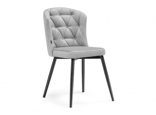 Стул на металлокаркасе Алиссум velutto 52 / черный в Каменске-Уральском