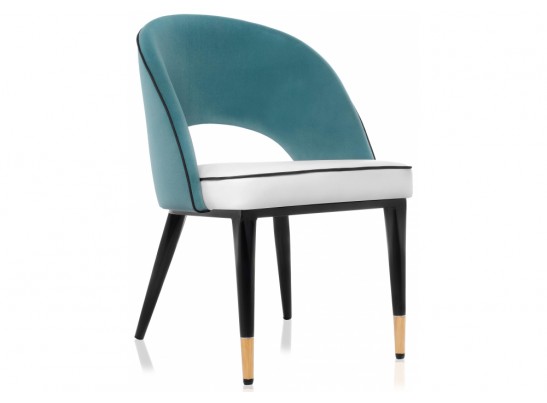 Стул на металлокаркасе Bard white / green в Каменске-Уральском
