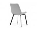 Стул на металлокаркасе Челси черный / светло-серый в Каменске-Уральском